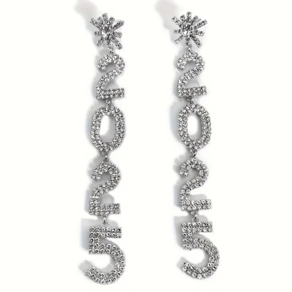 🎁SALE.Holiday New Years Earings 2025 Holiday Accessories 2025 Christmas Earings - Picture 3 of 3